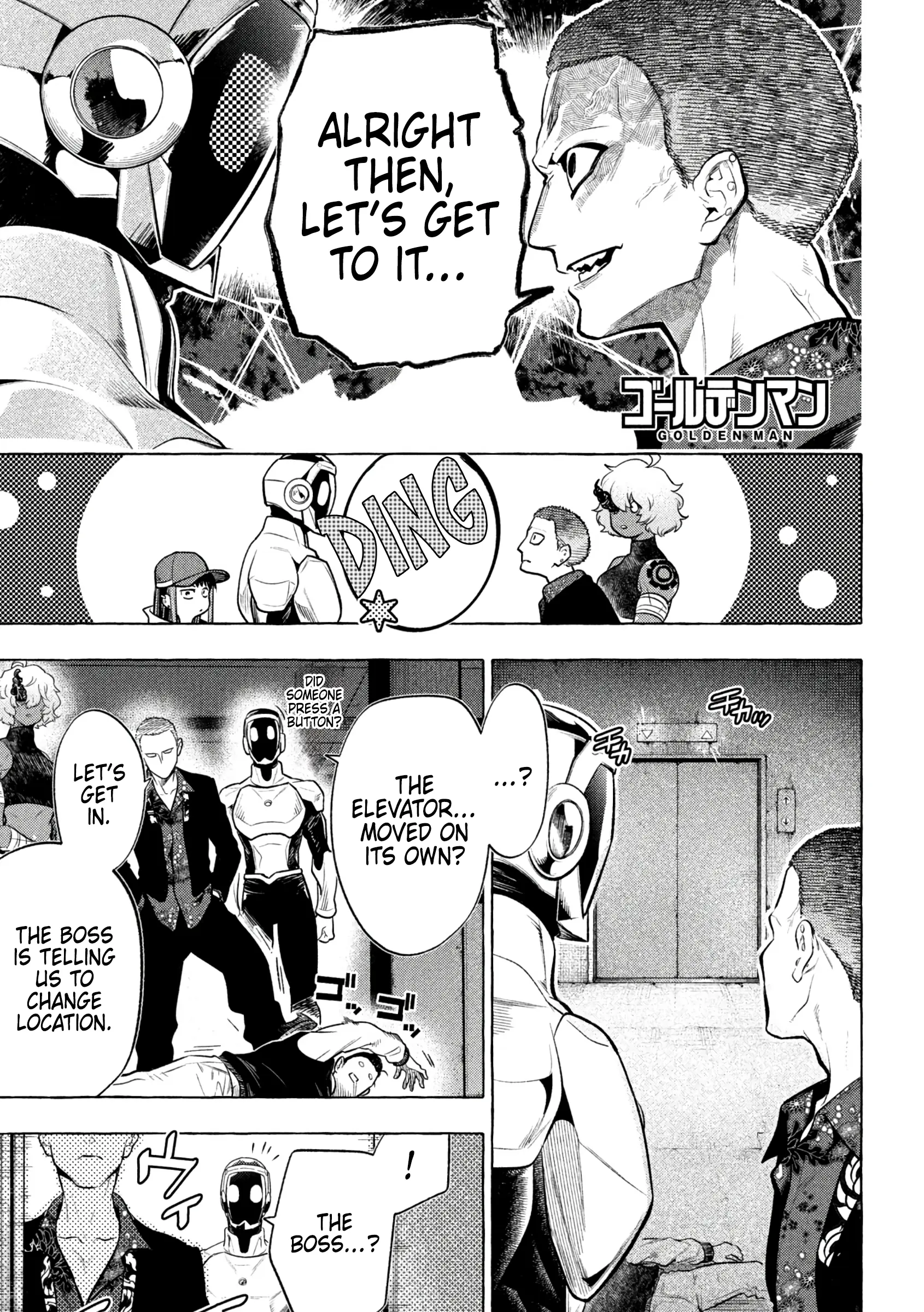 GOLDEN MAN Manga β Chapter 21 β Page 1