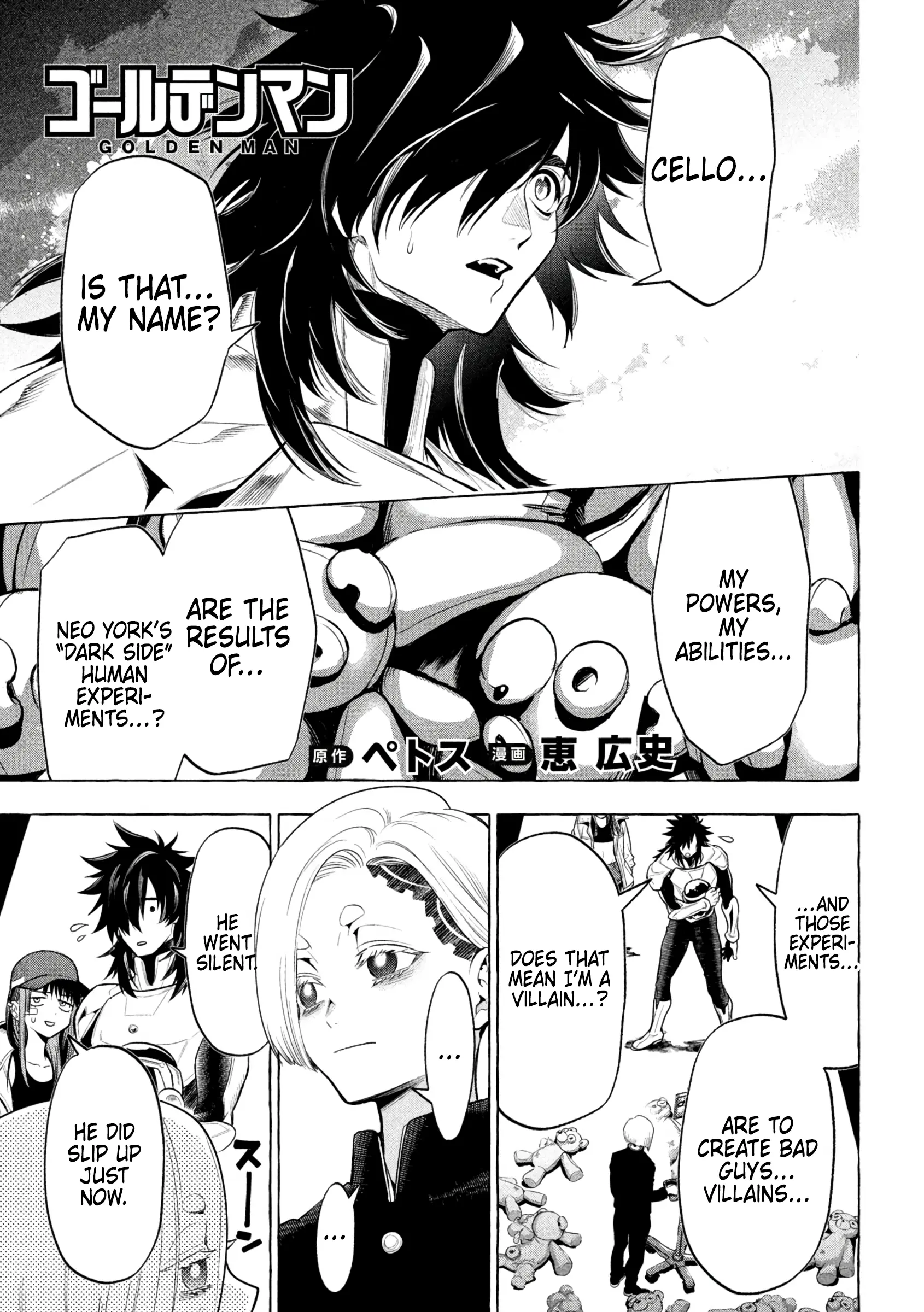 GOLDEN MAN Manga β Chapter 26 β Page 1