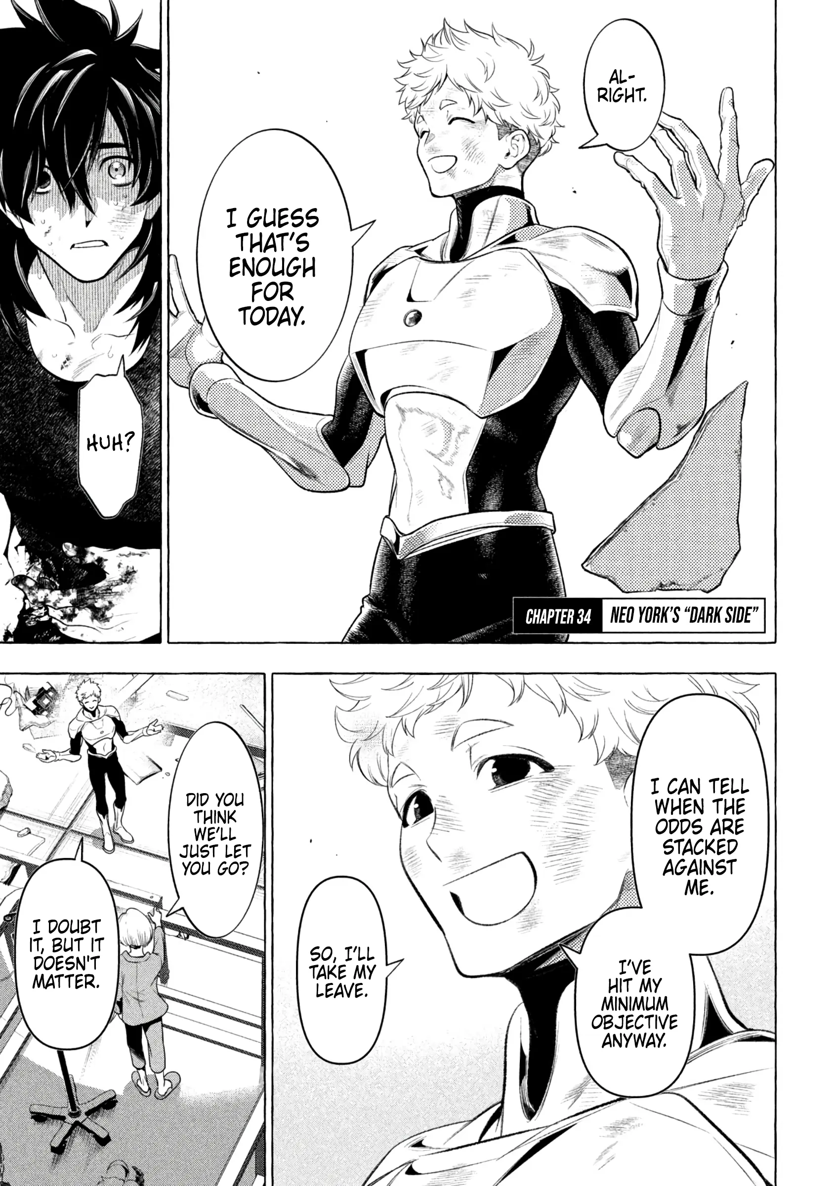 GOLDEN MAN Manga β Chapter 34 β Page 3