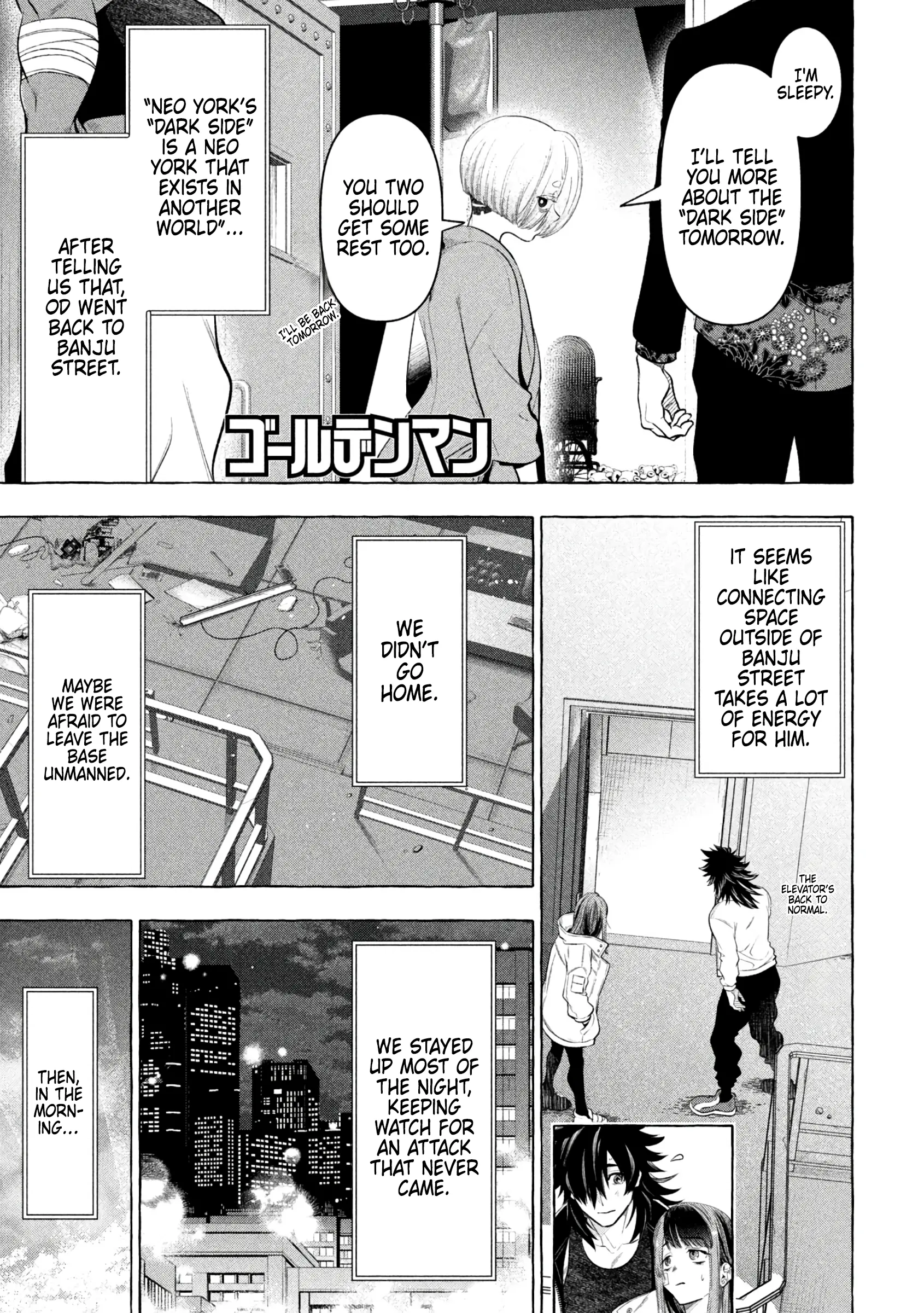 GOLDEN MAN Manga β Chapter 35 β Page 1