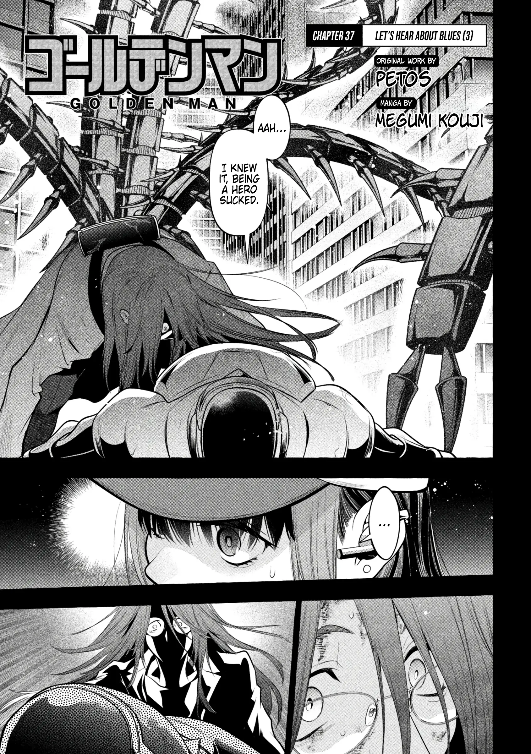 GOLDEN MAN Manga β Chapter 37 β Page 3
