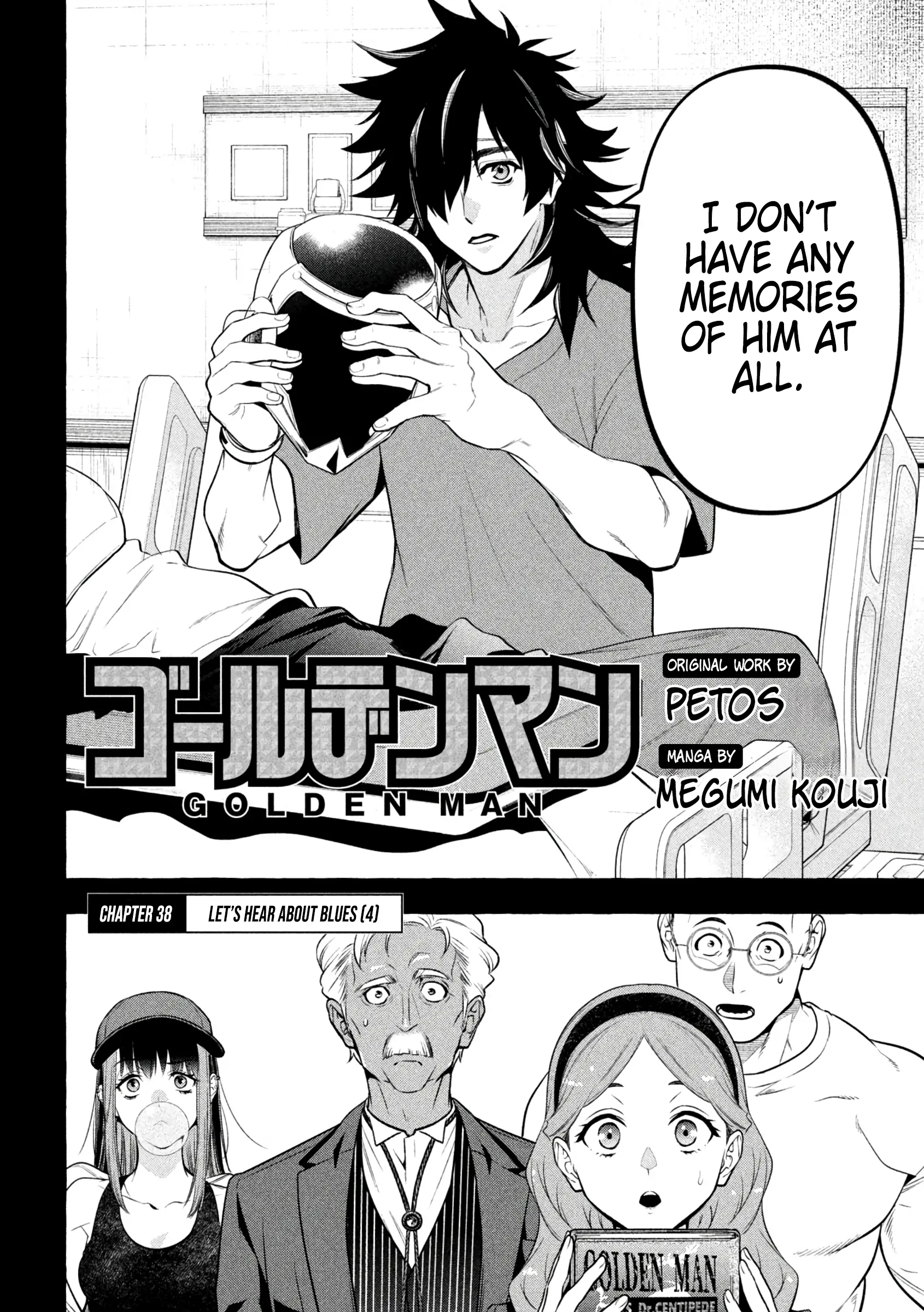 GOLDEN MAN Manga — Chapter 38 — Page 2