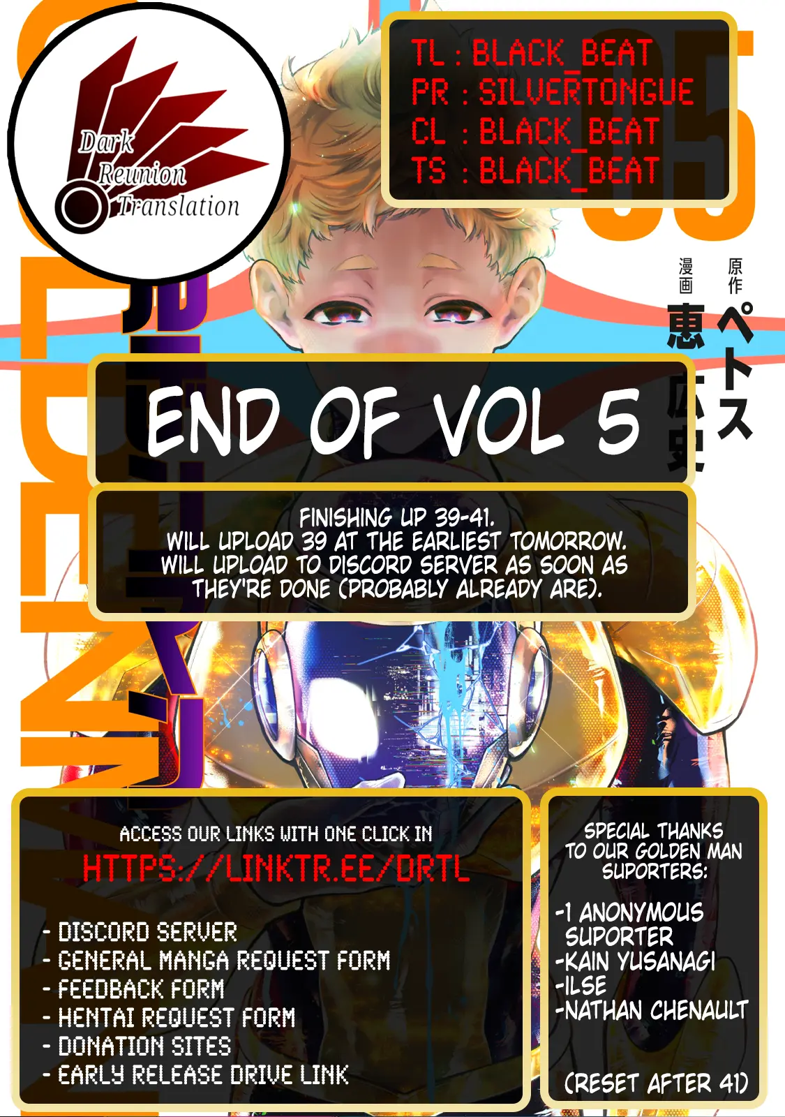 GOLDEN MAN Manga — Chapter 38 — Page 18