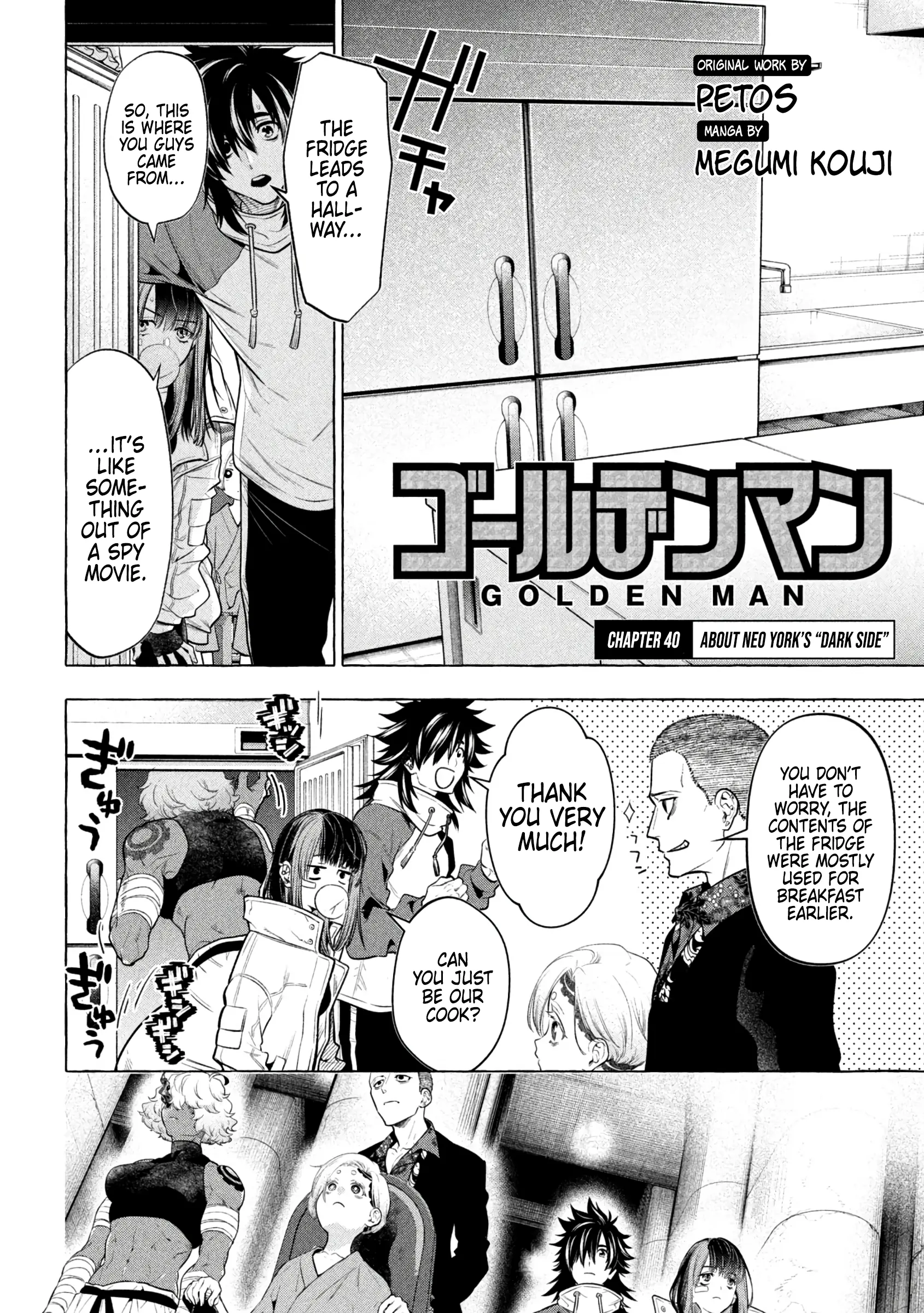 GOLDEN MAN Manga β Chapter 40 β Page 2