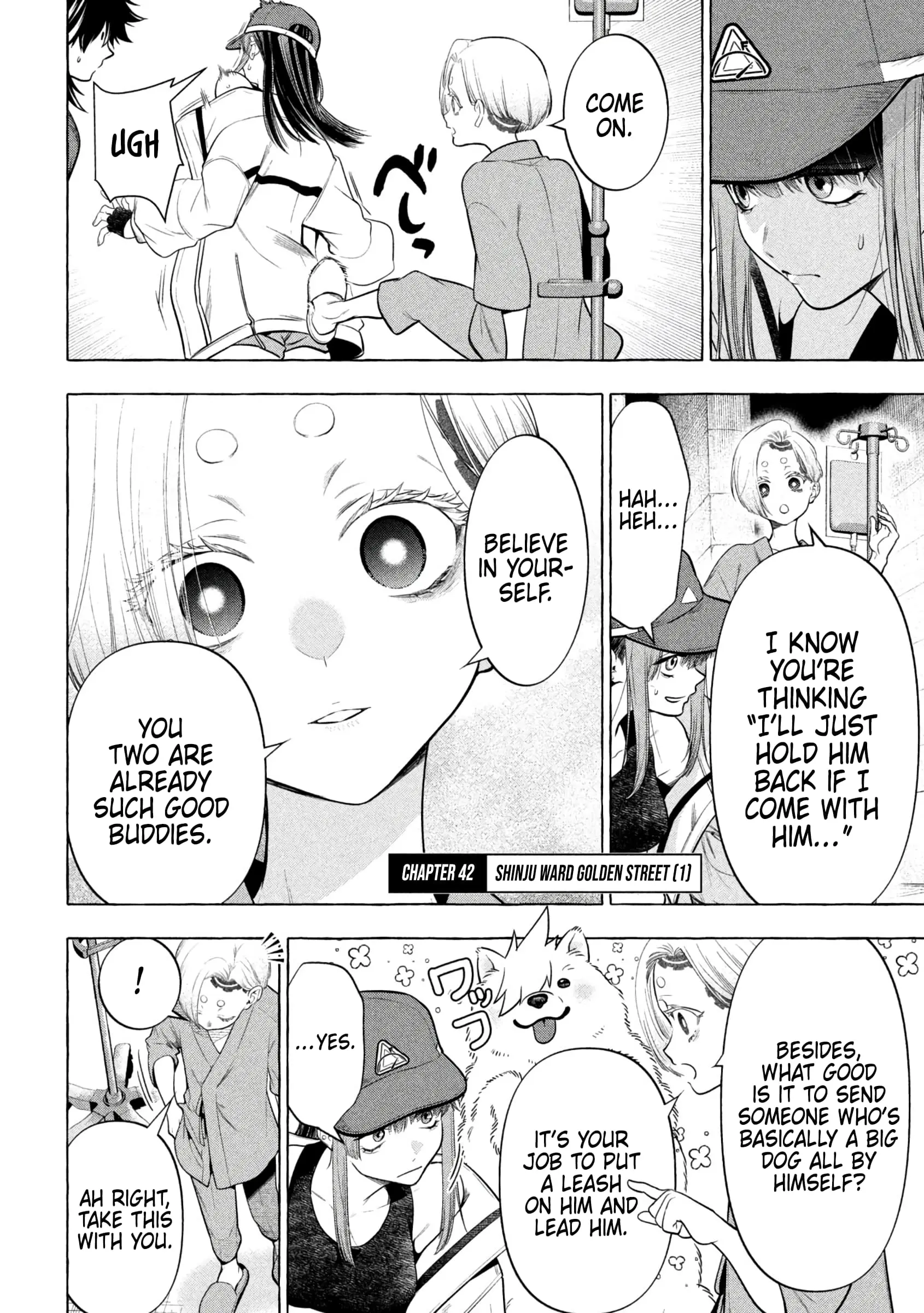 GOLDEN MAN Manga — Chapter 42 — Page 2