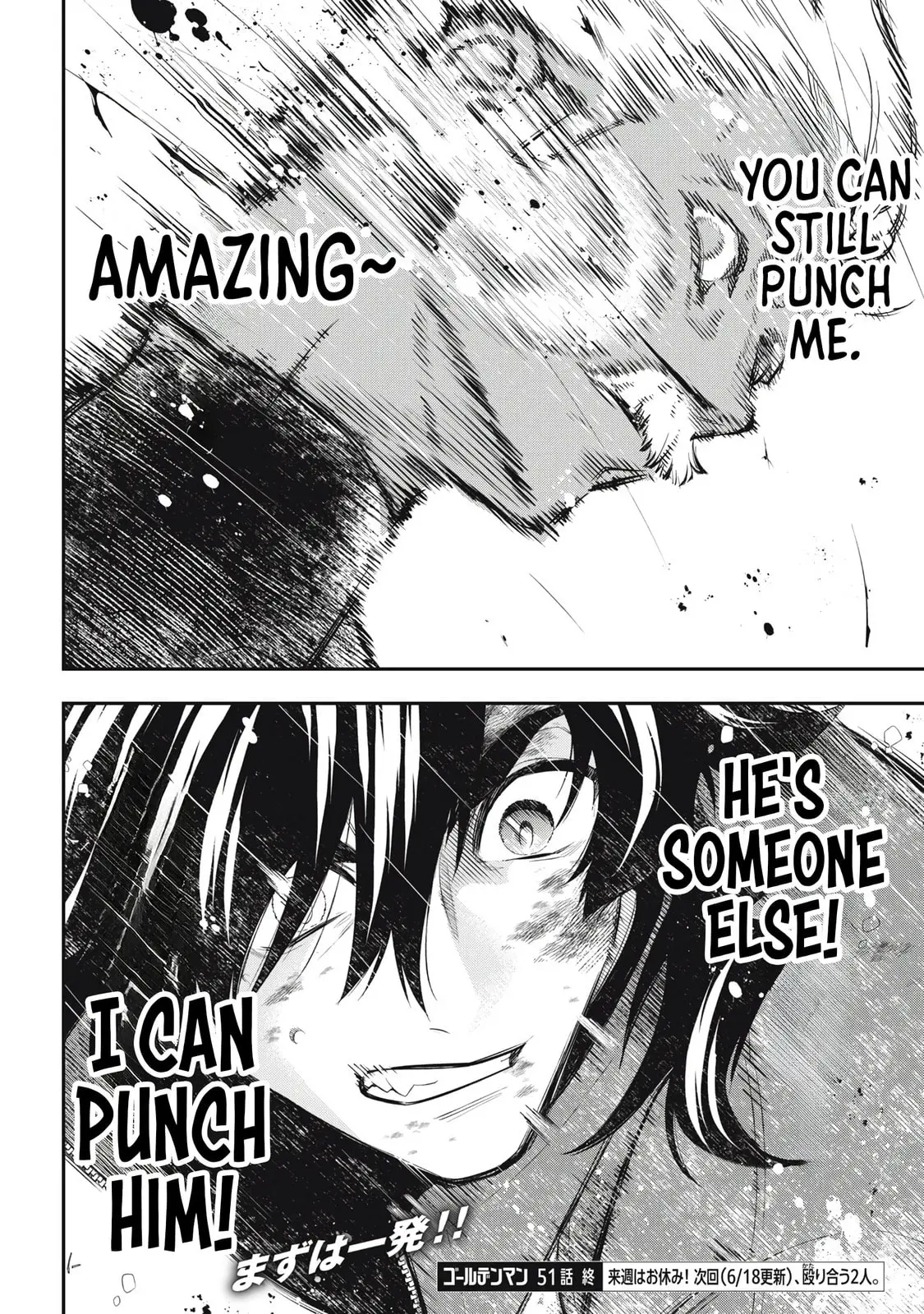 GOLDEN MAN Manga β Chapter 51 β Page 19
