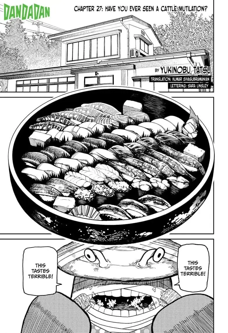 Dandadan Manga — Chapter 27 — Page 1