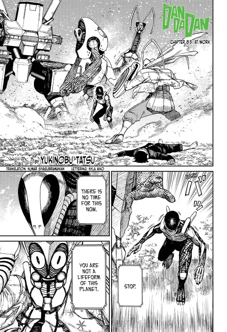 Dandadan Manga — Chapter 83 — Page 1