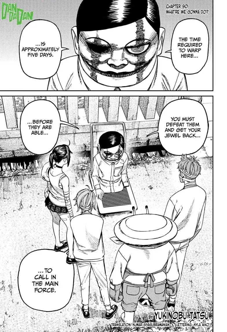 Dandadan Manga — Chapter 90 — Page 1