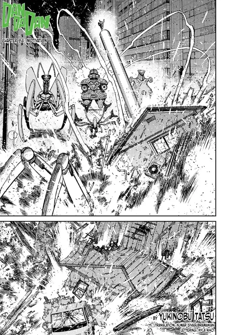 Dandadan Manga — Chapter 96 — Page 1