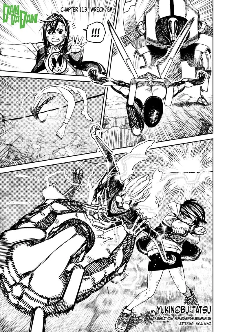 Dandadan Manga — Chapter 113 — Page 1