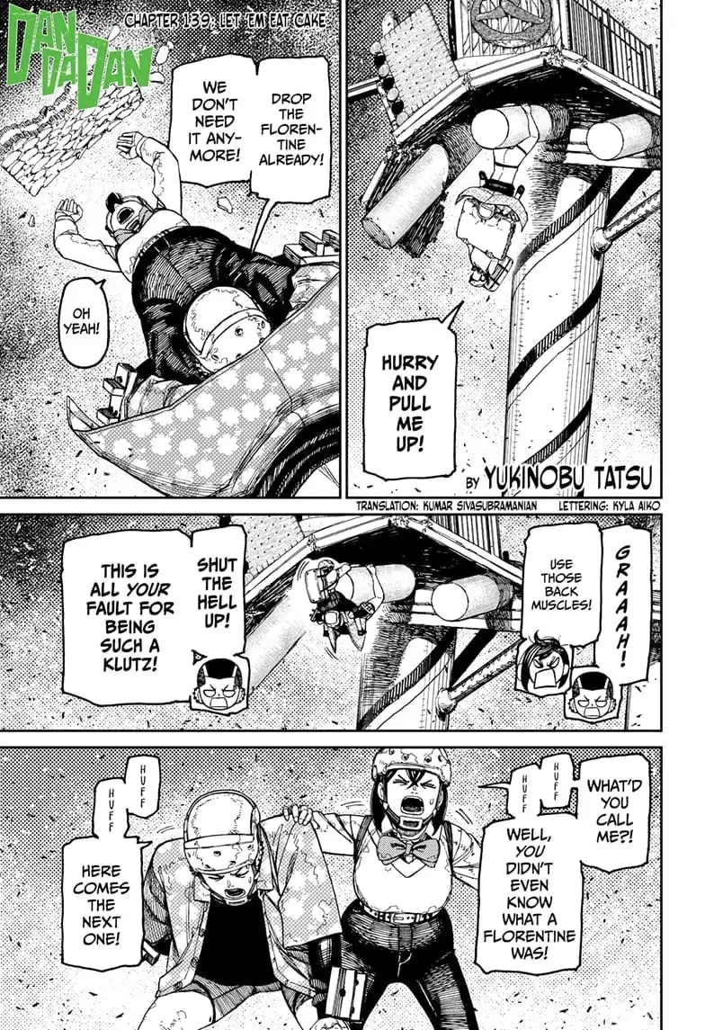 Dandadan Manga — Chapter 139 — Page 1
