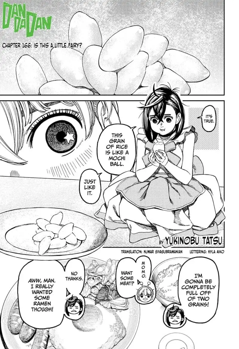 Dandadan Manga — Chapter 166 — Page 1