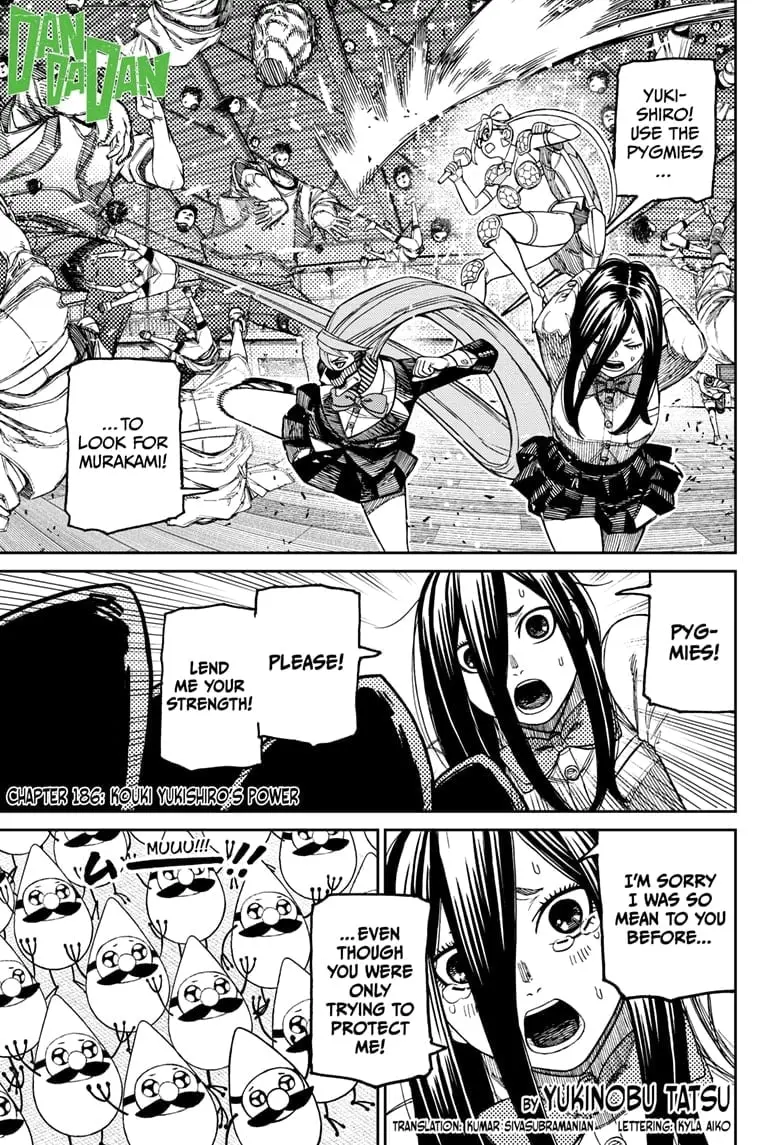 Dandadan Manga — Chapter 186 — Page 1