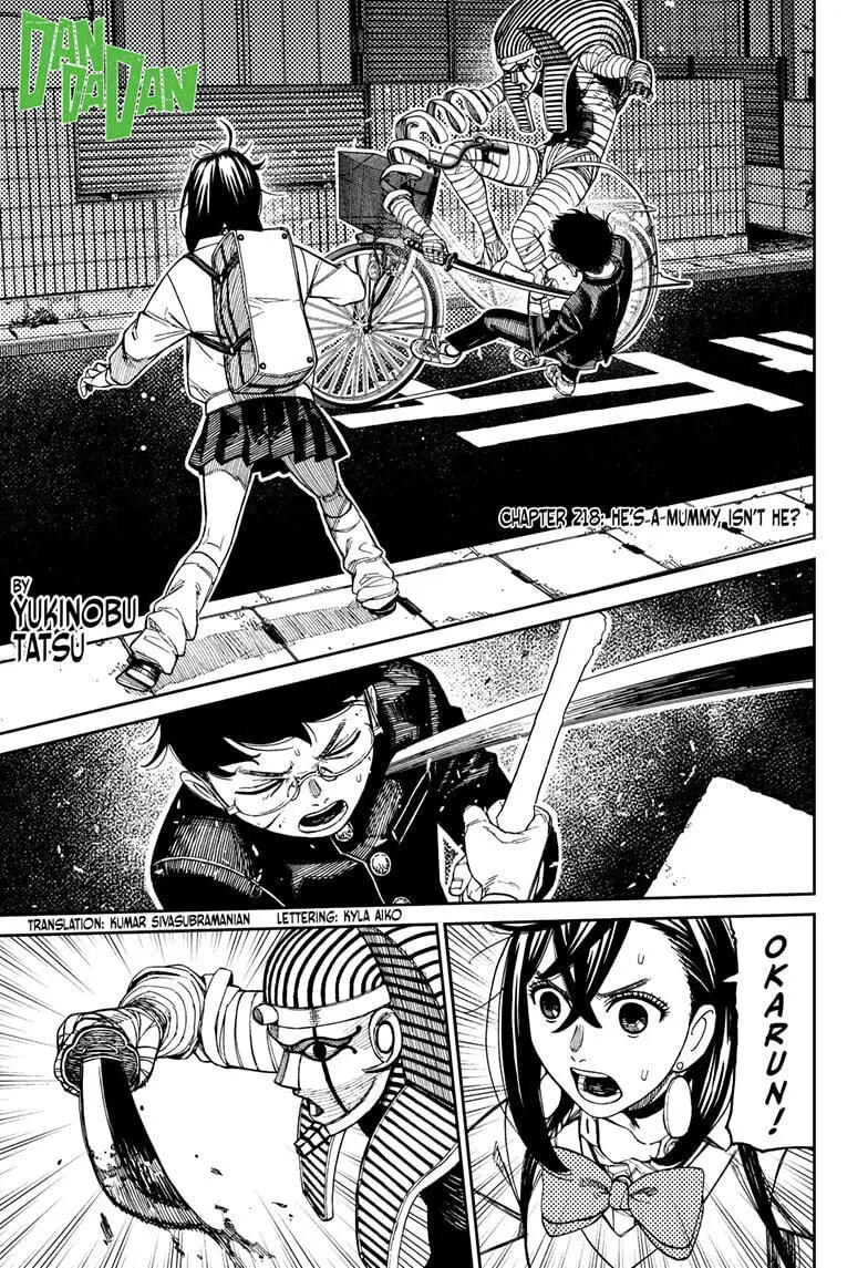 Dandadan Manga — Chapter 218 — Page 1