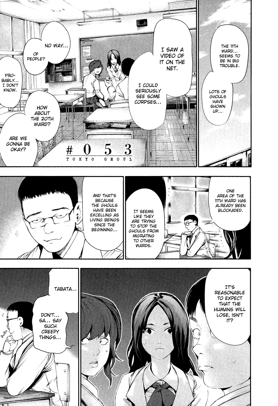 Tokyo Ghoul β Chapter 53 β Page 1