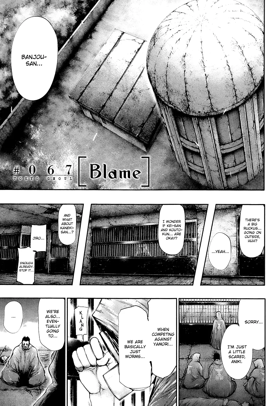Tokyo Ghoul β Chapter 67 β Page 1