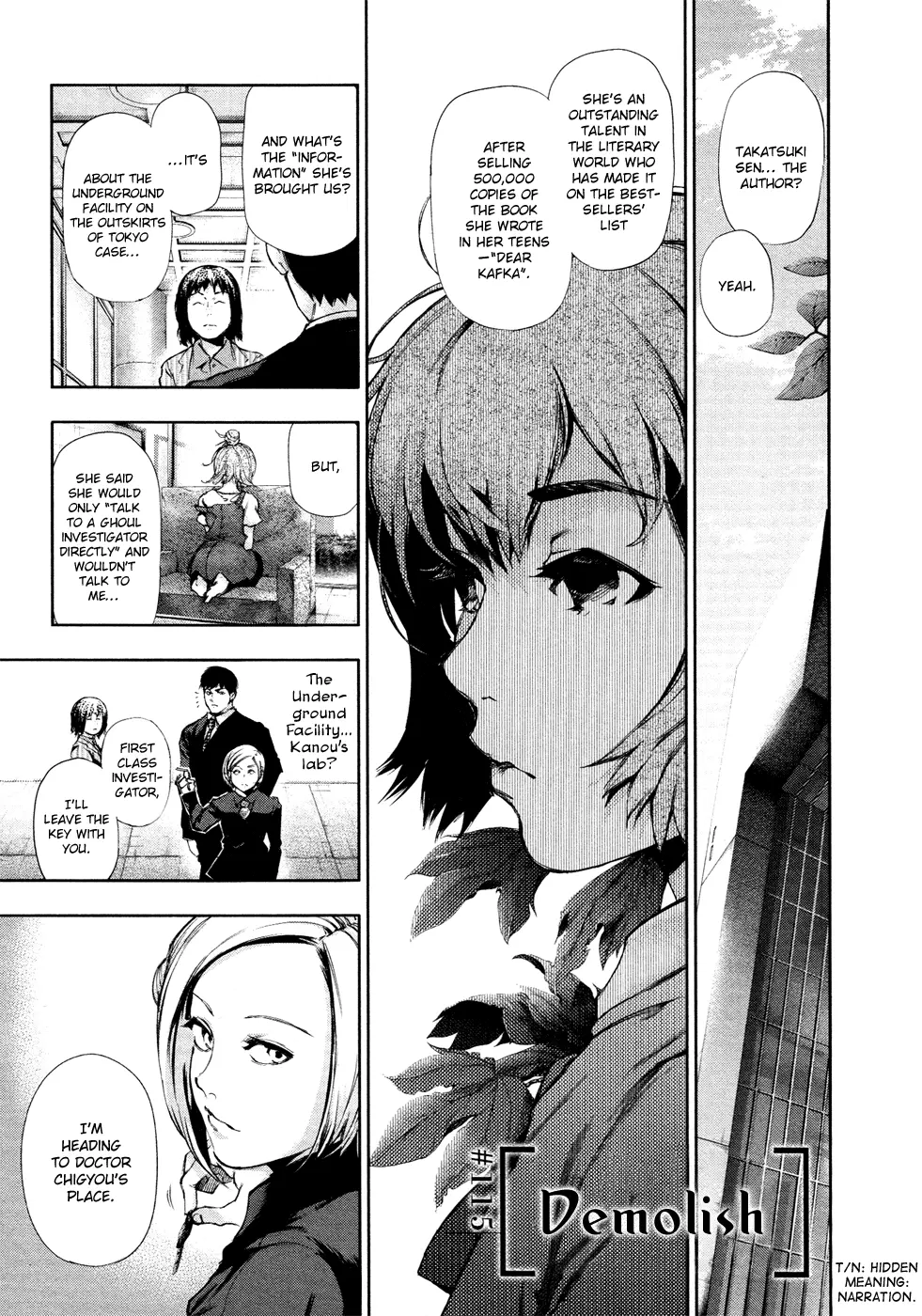 Tokyo Ghoul β Chapter 115 β Page 1