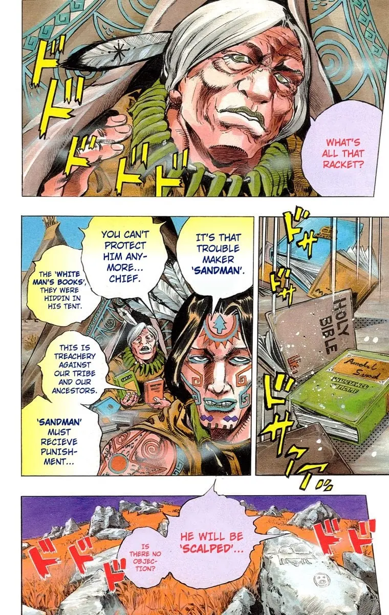 JoJo's Bizarre Adventure Steel Ball Run Colored Manga — Chapter 1 — Page 4