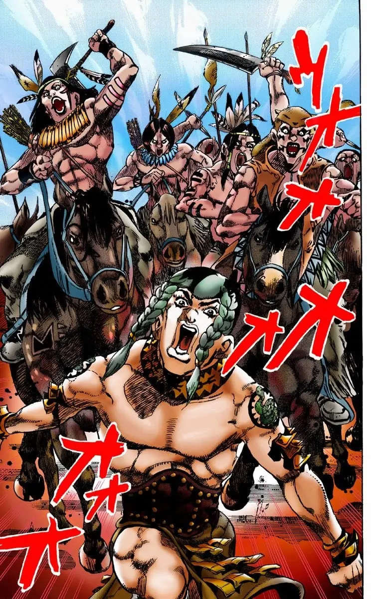 JoJo's Bizarre Adventure Steel Ball Run Colored Manga — Chapter 1 — Page 5