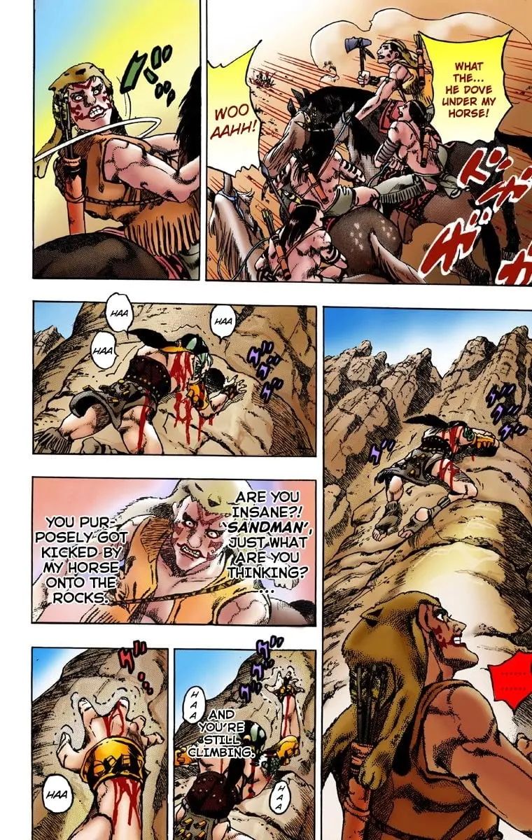 JoJo's Bizarre Adventure Steel Ball Run Colored Manga — Chapter 1 — Page 10