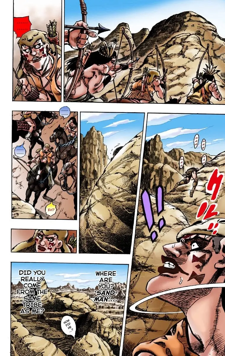 JoJo's Bizarre Adventure Steel Ball Run Colored Manga — Chapter 1 — Page 12