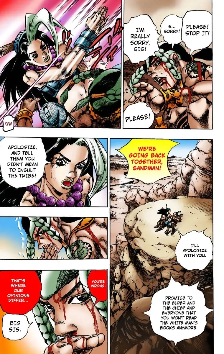 JoJo's Bizarre Adventure Steel Ball Run Colored Manga — Chapter 1 — Page 15