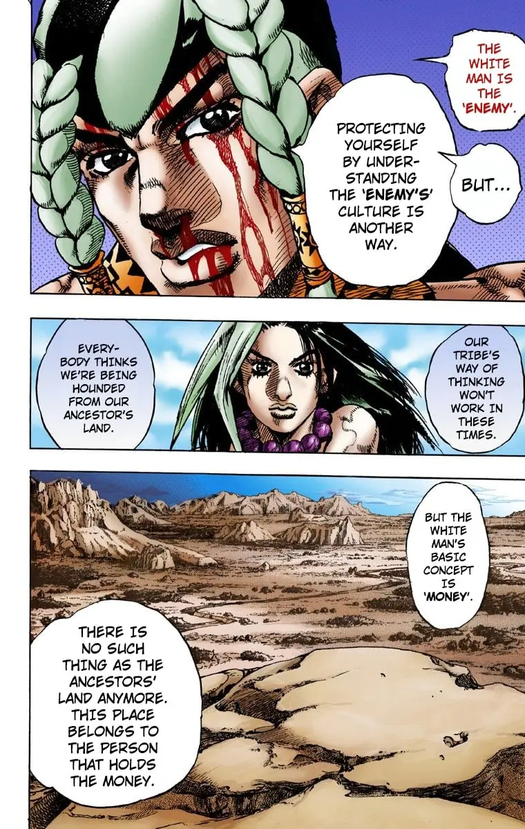 JoJo's Bizarre Adventure Steel Ball Run Colored Manga — Chapter 1 — Page 16