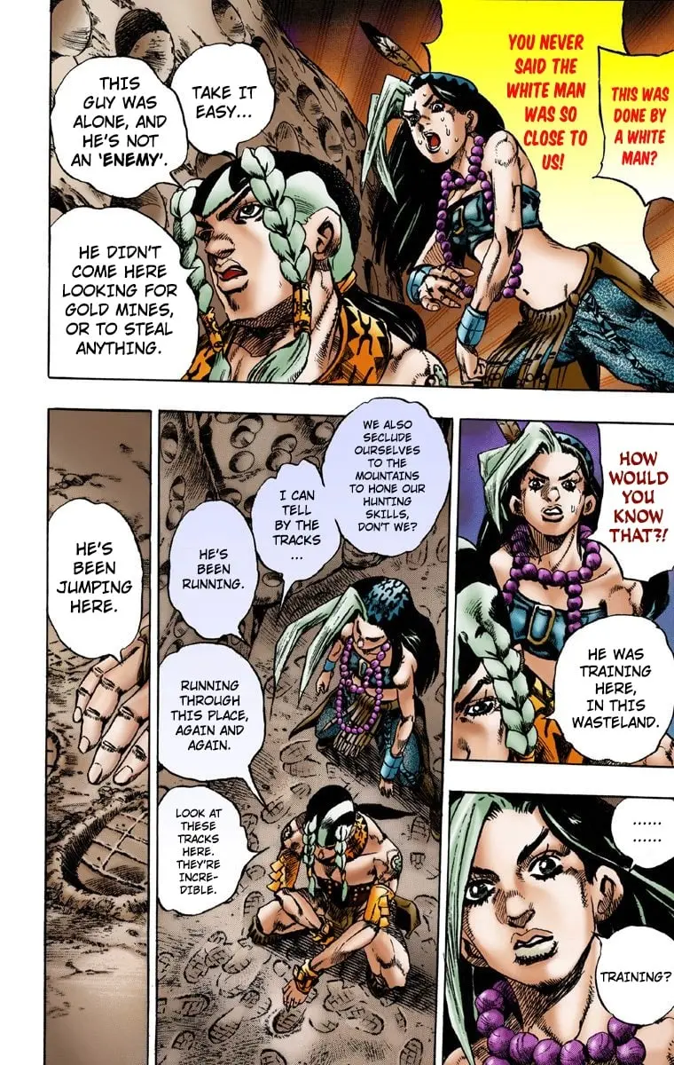 JoJo's Bizarre Adventure Steel Ball Run Colored Manga — Chapter 1 — Page 19