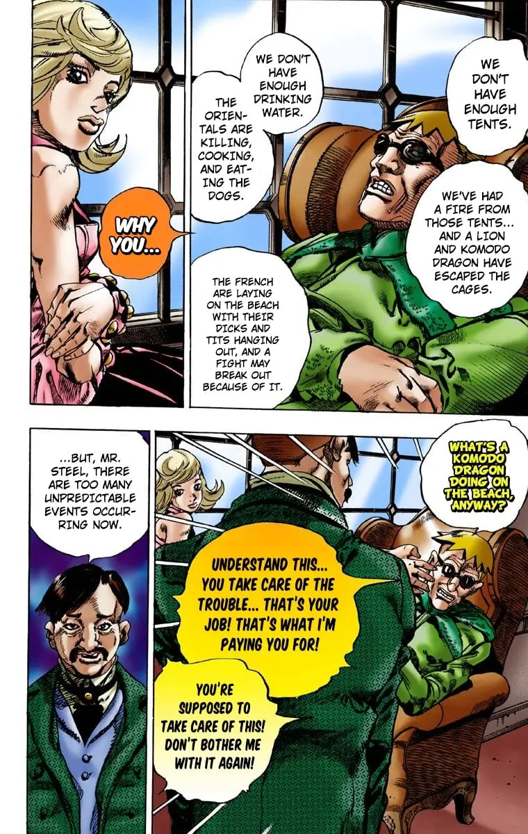 JoJo's Bizarre Adventure Steel Ball Run Colored Manga — Chapter 1 — Page 23