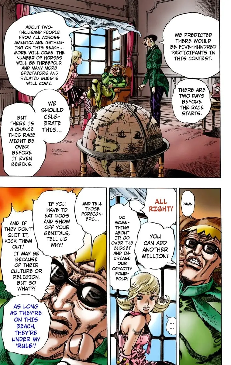 JoJo's Bizarre Adventure Steel Ball Run Colored Manga — Chapter 1 — Page 24