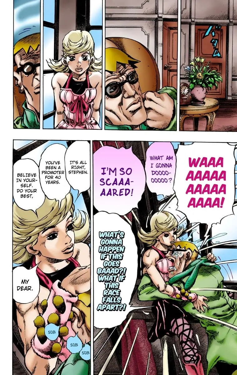JoJo's Bizarre Adventure Steel Ball Run Colored Manga — Chapter 1 — Page 27