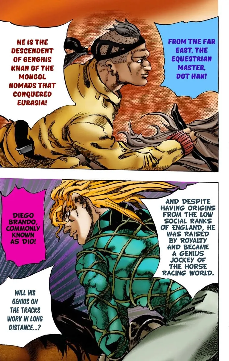 JoJo's Bizarre Adventure Steel Ball Run Colored Manga — Chapter 1 — Page 35