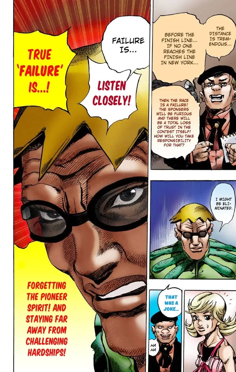 JoJo's Bizarre Adventure Steel Ball Run Colored Manga — Chapter 1 — Page 36