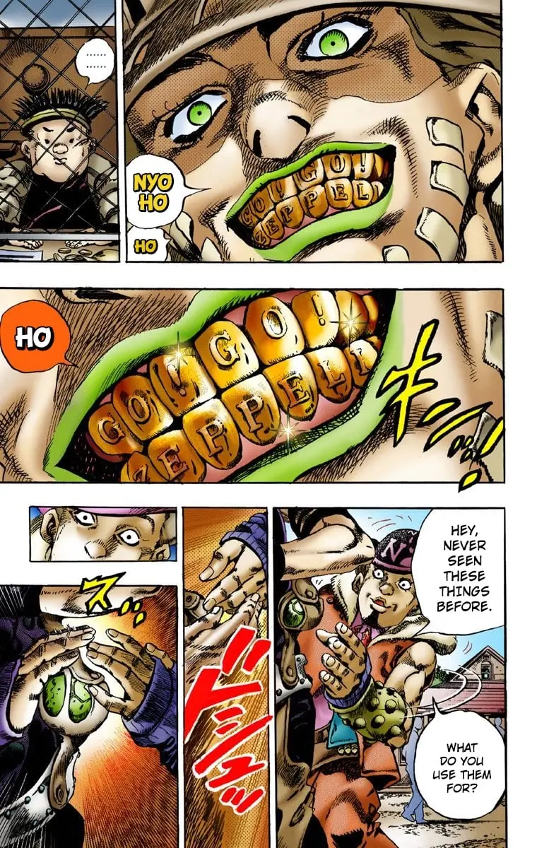 JoJo's Bizarre Adventure Steel Ball Run Colored Manga — Chapter 1 — Page 41