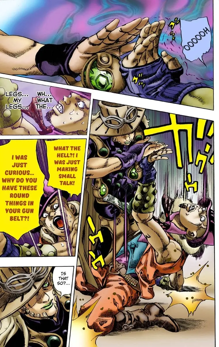 JoJo's Bizarre Adventure Steel Ball Run Colored Manga — Chapter 1 — Page 43