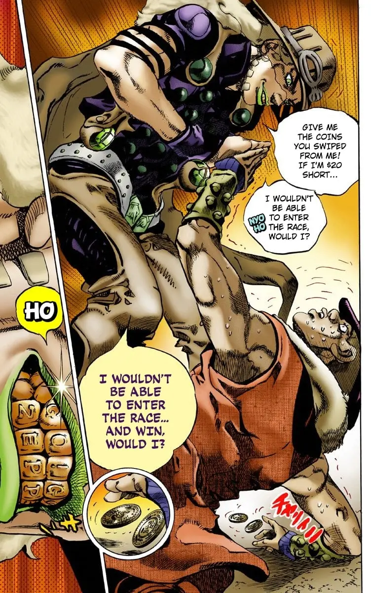JoJo's Bizarre Adventure Steel Ball Run Colored Manga — Chapter 1 — Page 45