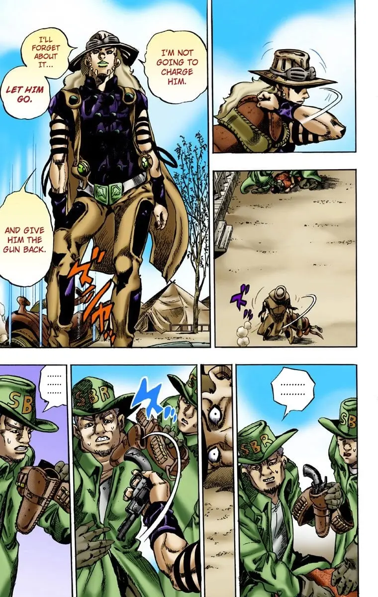 JoJo's Bizarre Adventure Steel Ball Run Colored Manga β Chapter 2 β Page 16