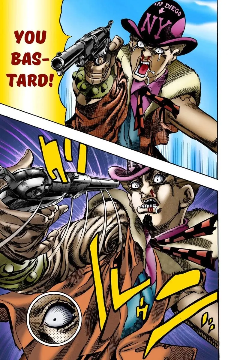 JoJo's Bizarre Adventure Steel Ball Run Colored Manga β Chapter 2 β Page 24