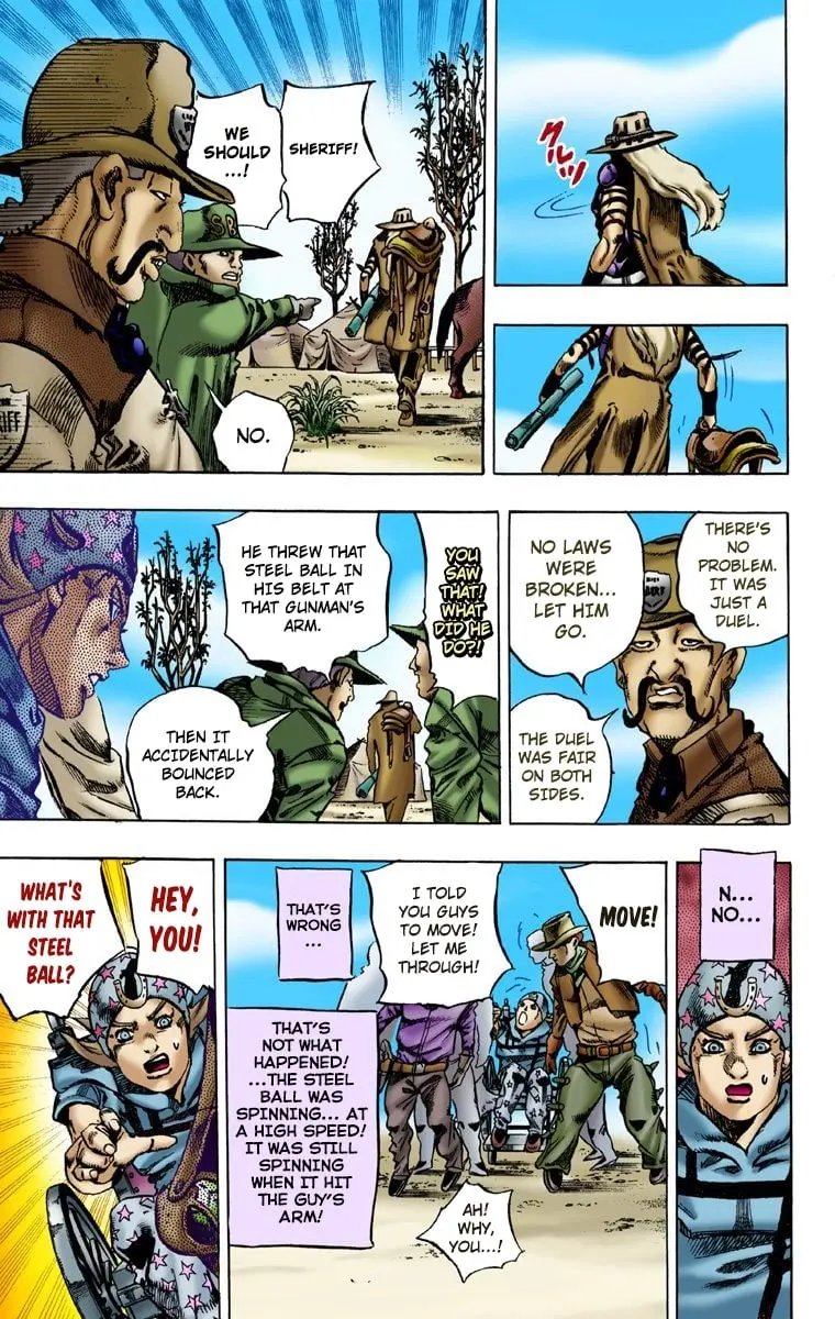 JoJo's Bizarre Adventure Steel Ball Run Colored Manga β Chapter 2 β Page 26