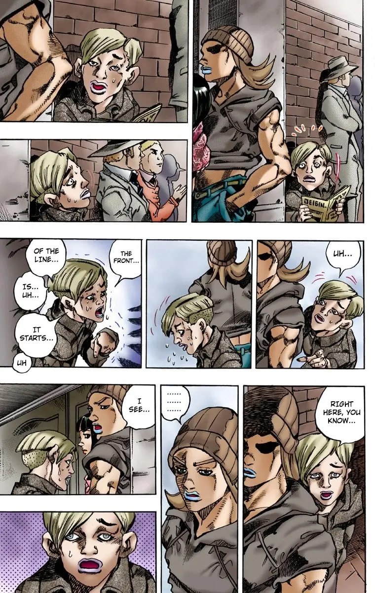 JoJo's Bizarre Adventure Steel Ball Run Colored Manga β Chapter 3 β Page 8