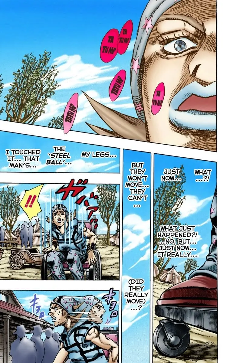 JoJo's Bizarre Adventure Steel Ball Run Colored Manga β Chapter 3 β Page 22