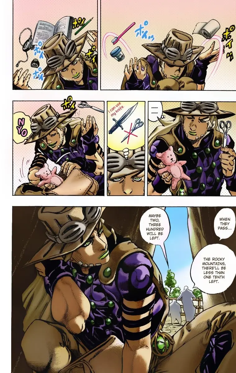 JoJo's Bizarre Adventure Steel Ball Run Colored Manga — Chapter 4 — Page 3