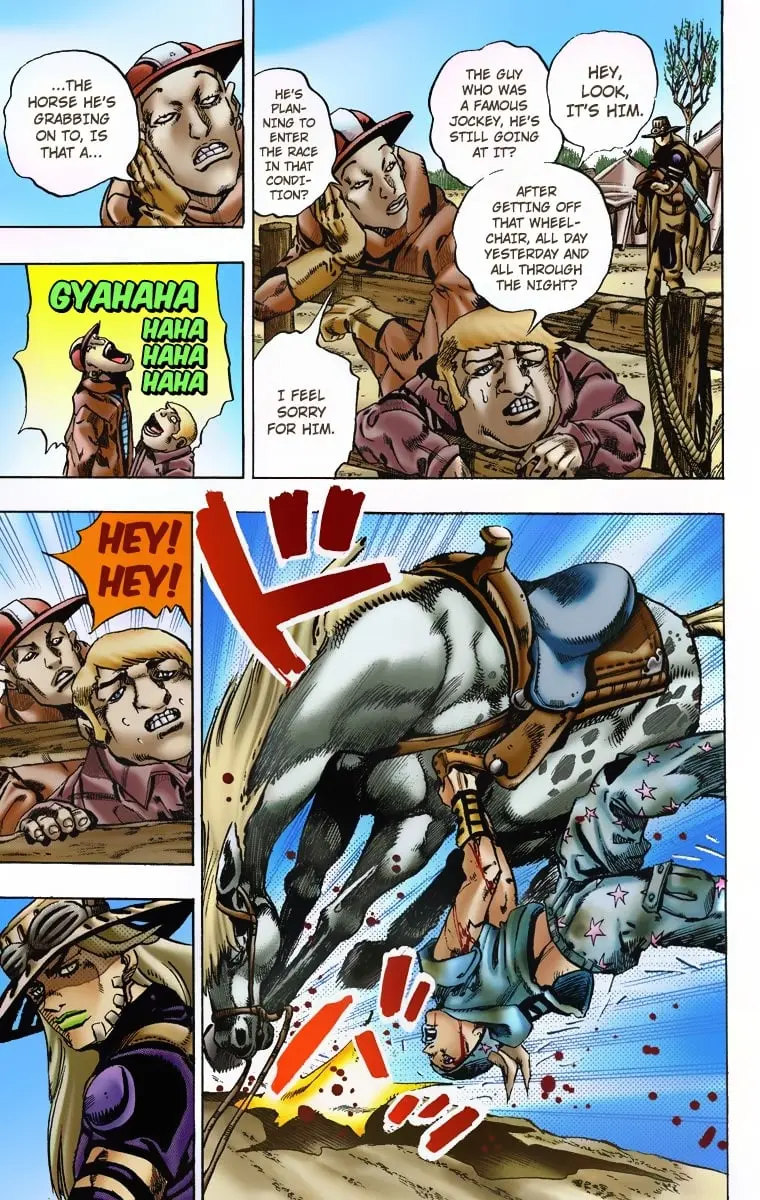 JoJo's Bizarre Adventure Steel Ball Run Colored Manga — Chapter 4 — Page 6