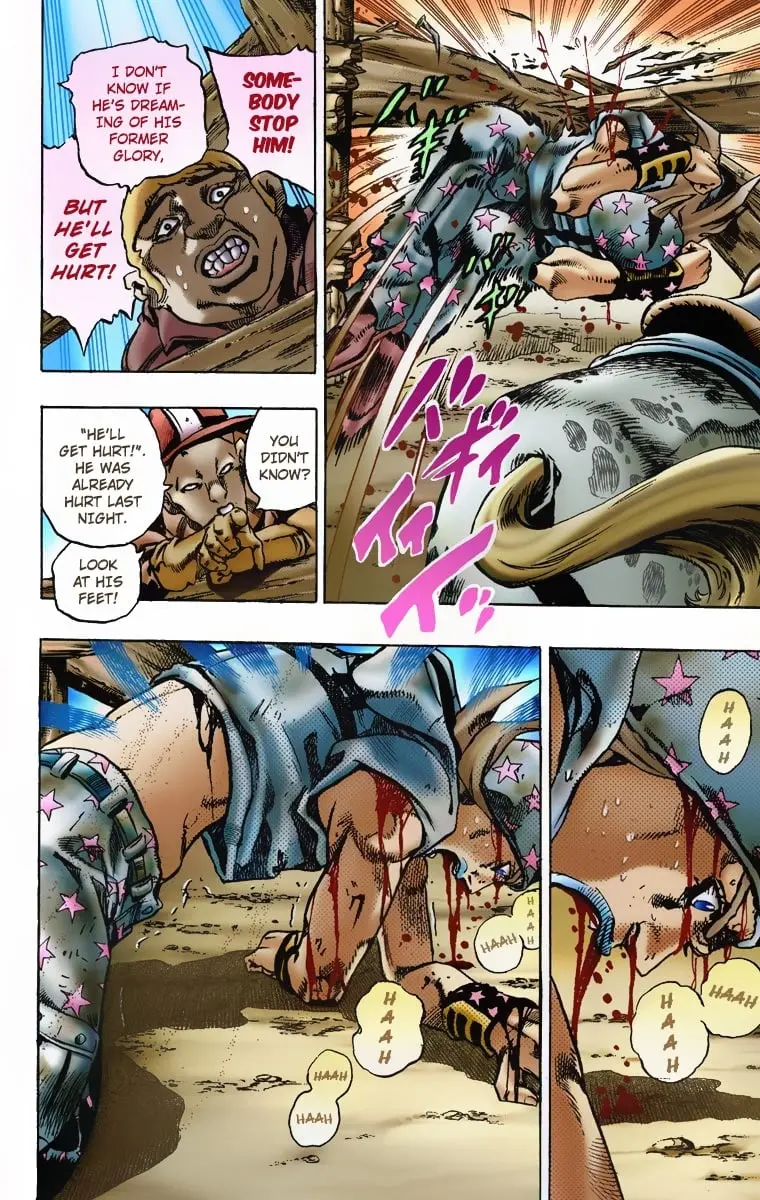 JoJo's Bizarre Adventure Steel Ball Run Colored Manga — Chapter 4 — Page 7
