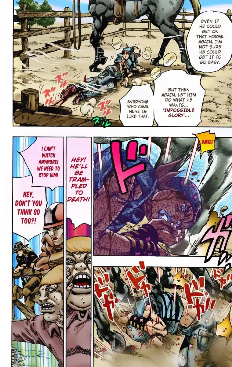 JoJo's Bizarre Adventure Steel Ball Run Colored Manga — Chapter 4 — Page 9