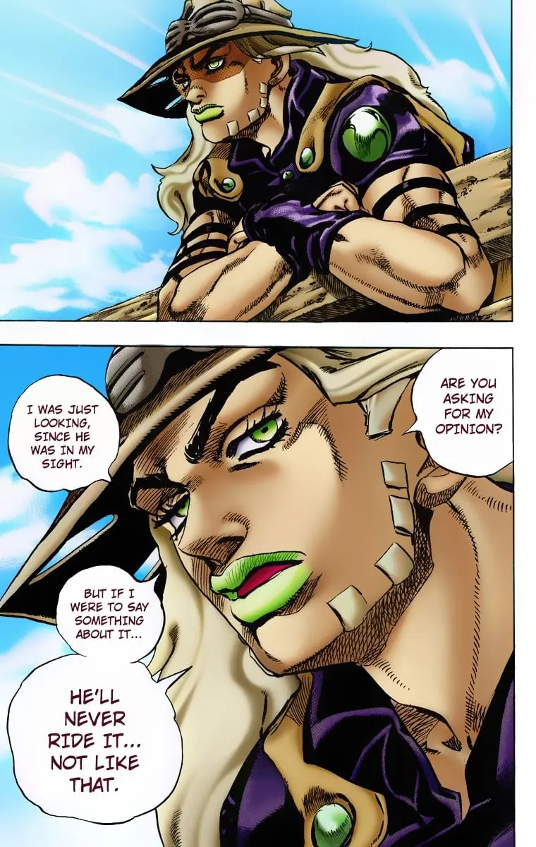 JoJo's Bizarre Adventure Steel Ball Run Colored Manga — Chapter 4 — Page 10