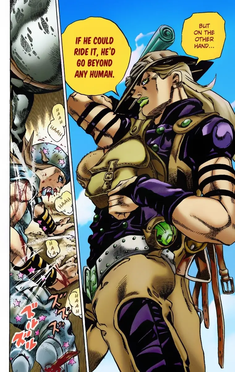 JoJo's Bizarre Adventure Steel Ball Run Colored Manga — Chapter 4 — Page 11