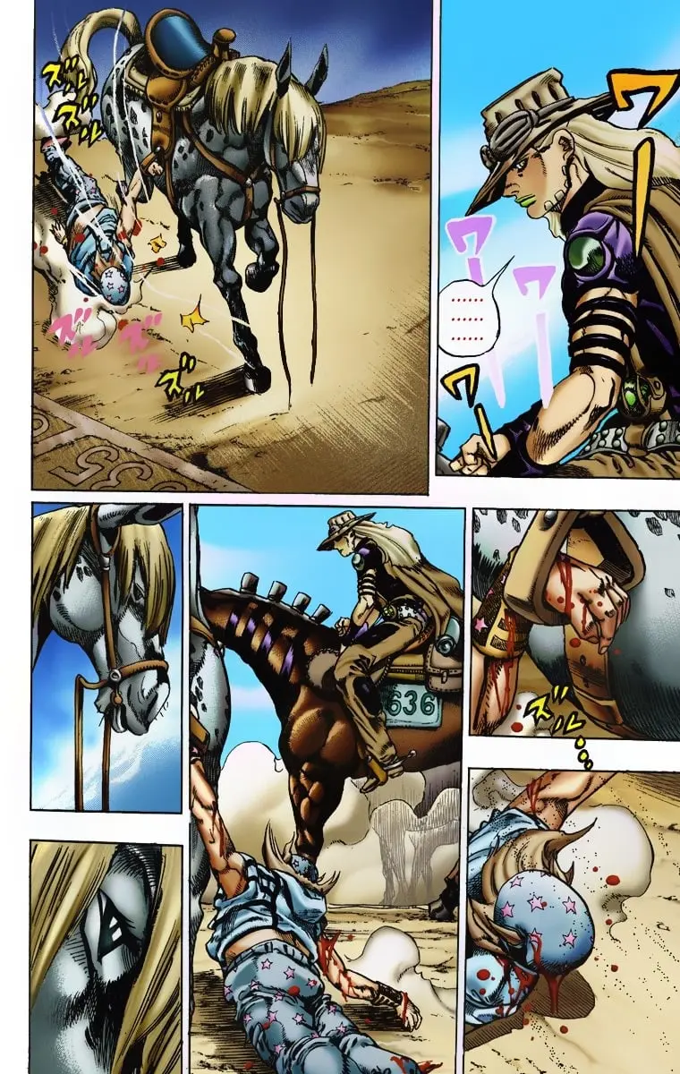 JoJo's Bizarre Adventure Steel Ball Run Colored Manga — Chapter 4 — Page 20