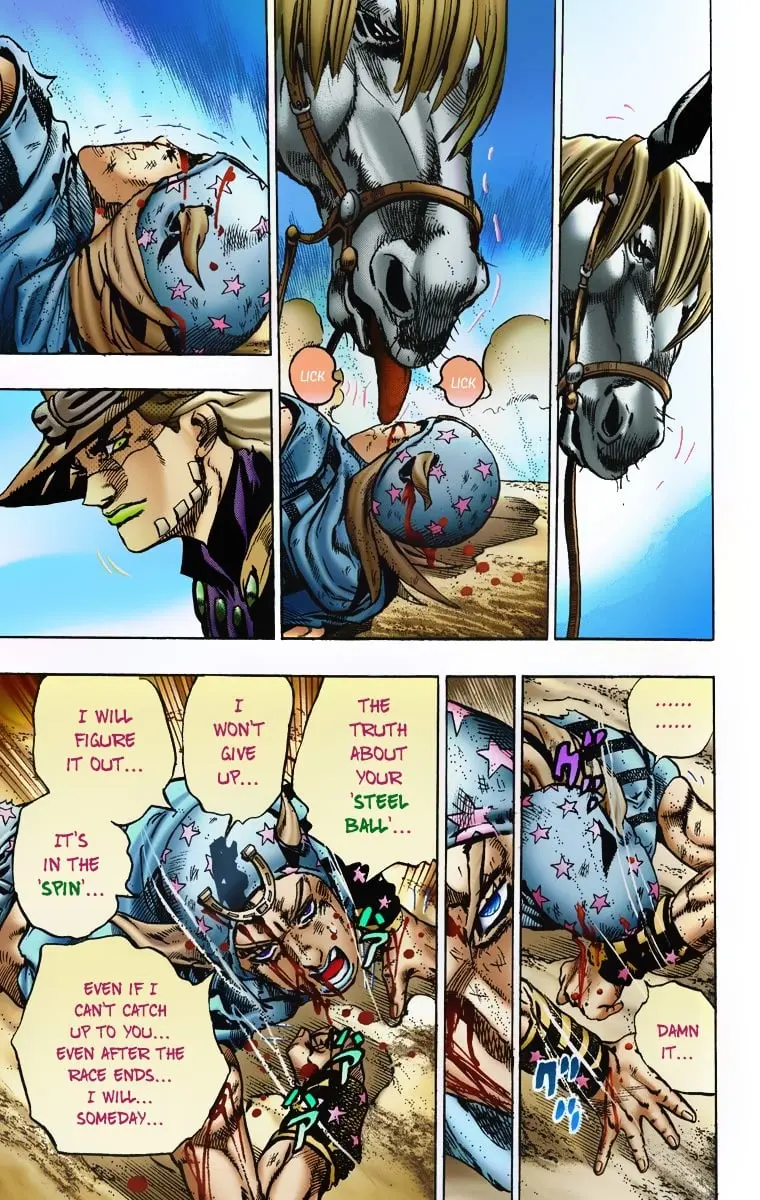 JoJo's Bizarre Adventure Steel Ball Run Colored Manga — Chapter 4 — Page 21